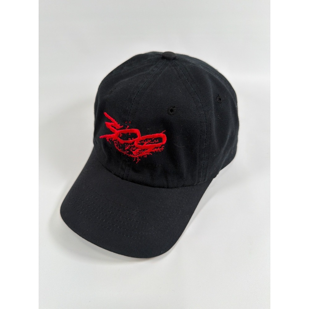Vintage 300 Movie Promo Hat Black Dad Hat Hook and Loop Immortal Mask